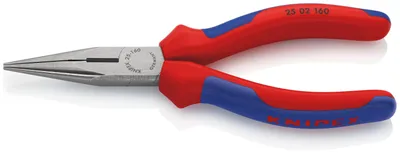 Produktbild von KNIPEX Flachrundzange mit Schneide