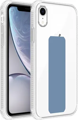 Immagine prodotto di Cadorabo custodia protettiva per Apple iPhone XR custodia in blu custodia in silicone TPU copertura funzione stand