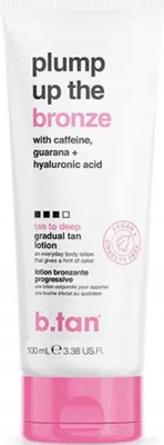 Productafbeelding van b.tan Plump Up The Bronze dagelijkse verhelderende bruiningslotion 100 ml