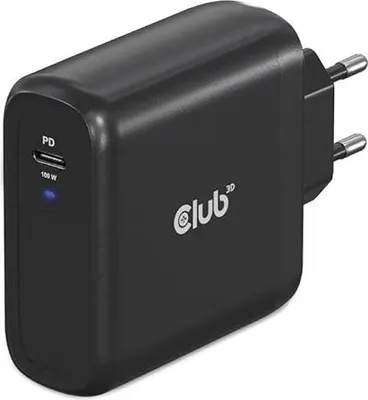 Image de Club3D Ladegerät 1xUSB Typ C PD 100W, GaN retail