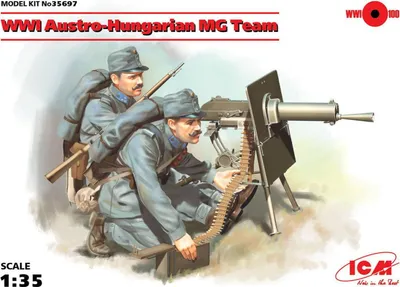 Produktbild von ICM 35697 - 1:35 WWI Austro-Hungarian MG Team - Neu