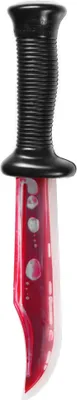 Produktbild von Kunstblut Messer - Halloween Kostüm Zubehör