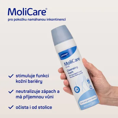 Image de MOLICARE Mousse nettoyante pour la peau 400 ml