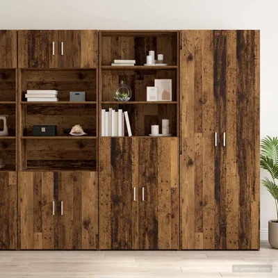 Immagine prodotto di vidaXL Mobiletto alto in legno composito, 70 x 42,5 x 185 cm