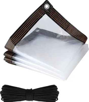Obrázok produktu pre Plachta 2x2, odolná voči UV žiareniu, priehľadná