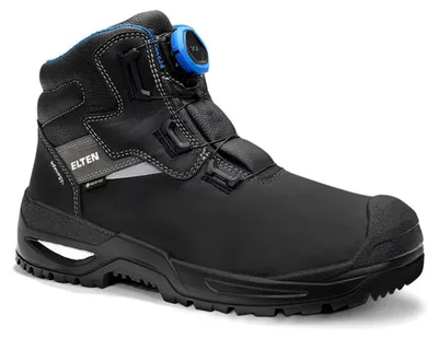 Produktbild von Elten STEFANO XXSG BOA® GTX black-blue Mid ESD S3 CI Sicherheitsstiefel 768751 39 EU