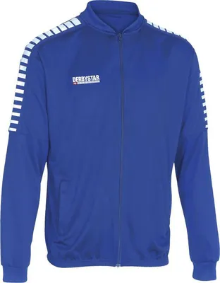 Produktbild von DERBYSTAR Hyper Poly-Arbeitsjacke, Gr.M, blau weiss