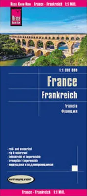 Obrázek produktu pro Reise Know-How mapa Francie (1:1 000 000)