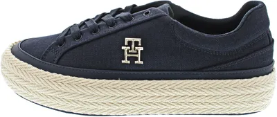 Produktbild von Tommy Hilfiger Vulc Sneaker Linnen FW0FW07673DW6 (38/space blue)