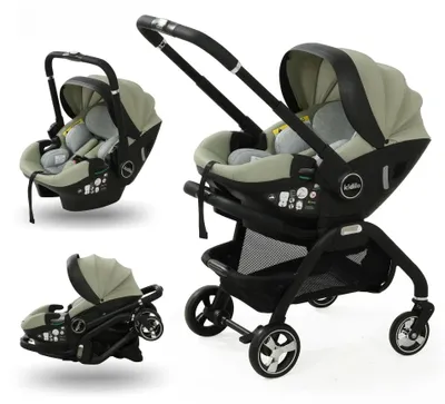 Obrázek produktu pro Dětská autosedačka, multifunkční design, skládací, zelená