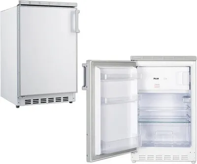 Produktbild von Kühlschrank mit Gefrierfach PKM KS82.3EUB BxHxT 50 x 82,1 x 54,5 cm Kühlteil 68 l Gefrierteil 15 l