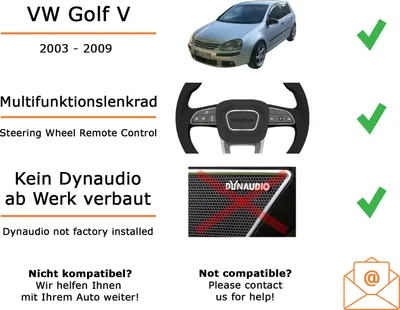 Produktbild von Autoradio Einbaupaket Pioneer SPH-DA77DAB passend für Golf V mit Lenkradfernbedienung | Apple CarPlay Android Auto