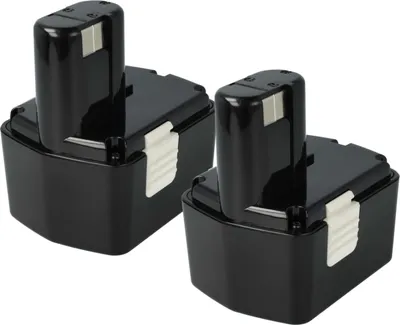Produktbild von vhbw 2x Akku Ersatz für Hitachi 319104, 319933, 315129, EB 1414L, 315130, 315128, EB 1412S, EB 1414, 324367 für Werkzeug (2100 mAh, NiMH, 14,4 V)