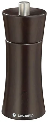 Imagen del producto de Zassenhaus, molinillo de sal FRANKFURT, 14 cm, color wengué, número de artículo 22254, código EAN 4006528022254