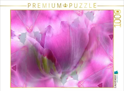Produktbild von CALVENDO Puzzle Ein Motiv aus dem Kalender Tulpenphantasie | 1000 Teile Lege-Größe 64x48cm Foto-Puzzle für glückliche Stunden