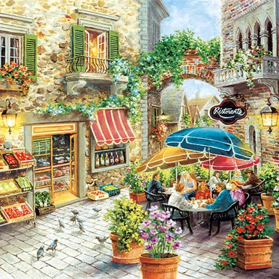 Produktbild von RP 20 Servietten Ristorante - Besuch im Restaurant 33x33cm