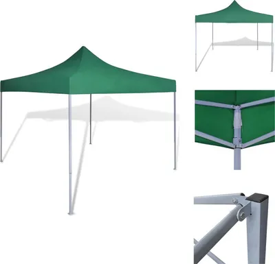 Produktbild von vidaXL Faltzelt 3 x 3 m Grün -  Pavillons & Partyzelte