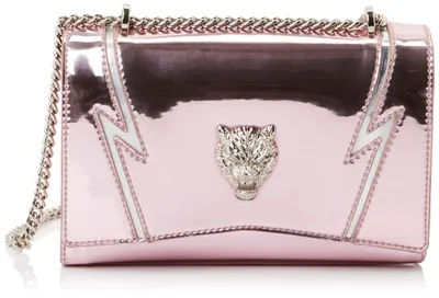 Produktbild von PLEIN SPORT Flap Shoulder Heidi Handtasche, Uni, Rosa, Rosa