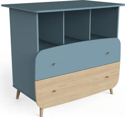 Image de Commode 2 tiroirs et 3 compartiments L96 cm - FIRMIANA