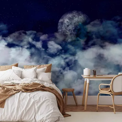 Produktbild von Vlies Fototapete - Journey to the Moon 250x175 cm Landschaften c-A-0245-a-a