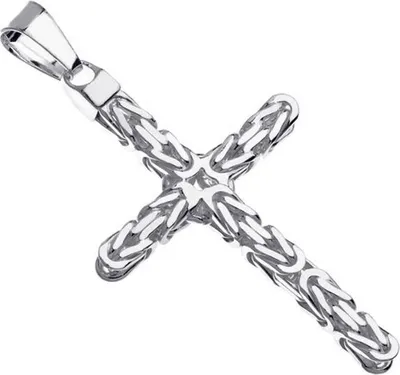 Produktbild von SILBERKETTEN STORE Anhänger Kreuz Königskette 6mm - 925 Silber