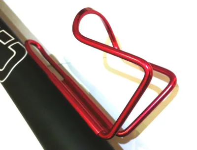 Image de Porte-bidon MSC en aluminium rouge