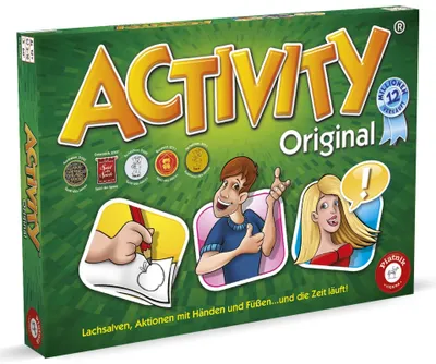 Obrázek produktu pro Piatnik Activity Original Parties Game evenings Pantomime Drawing Vysvětlující 2 640 pojmů 16 hráčů možnost zábavy