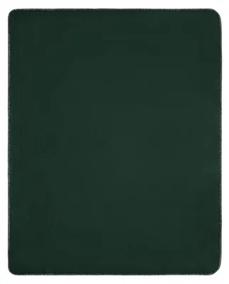 Image de James and Nicholson - Couverture, polaire, couleur unie LT2379 (taille unique) (vert foncé/naturel)