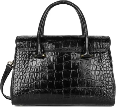 Image de Lancaster Sac à main A rabat avec fermoir S Exo Noir