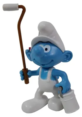 Schlumpf-Figur 7 cm – Sammelfigur aus Kunststoff, Deagostini