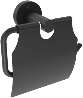 Immagine prodotto di Deante - Portarotolo da parete con coperchio, modello Jasmin, colore nero