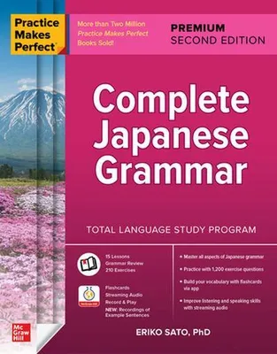 Imagen del producto de Practice Makes Perfect: Complete Japanese Grammar, Premium Second Edition