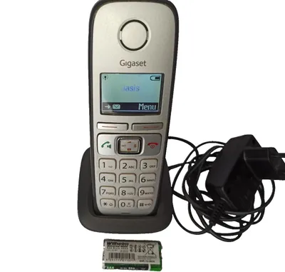 Produktbild von Gigaset E310H Strahlungsarmes Mobilteil, Rufnummernanzeige, 20h Sprechzeit, 9 Tage Standby, Freisprechfunktion, DECT