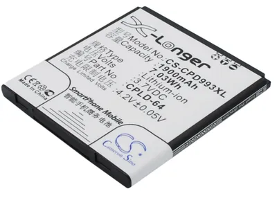 Immagine prodotto di TECHTEK Batteria compatibile con [Coolpad] 9930, W702 sostituisce CPLD-64