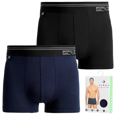 Produktbild von Boxershorts - Herrenunterwäsche Größe 3XL - Männerunterwäsche 2 Stück - Bambusunterwäsche