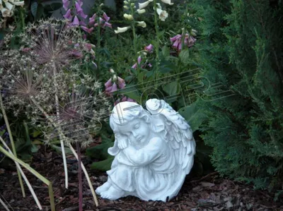 Image de Décoration de jardin, statue d'ange, sculpture, figurines, sculptures, objet de décoration design