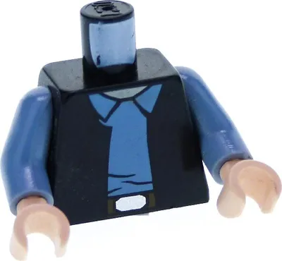 Produktbild von 1xLego Torso Minifigur SW Rebel Scout Trooper schwarz sw0427 sw0187 973pb0453c01