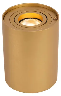 Zdjęcie produktu dla Lampa stołowa tuba złota nowoczesna GU10 Tube Lucide