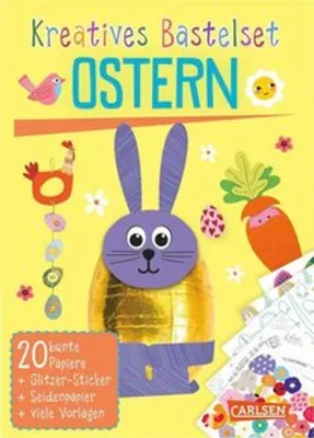 Produktbild von Bastelset für Kinder: Kreatives Bastelset: Ostern