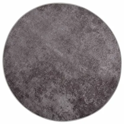 Produktbild von Teppich Waschbar Grau Ø 200 cm