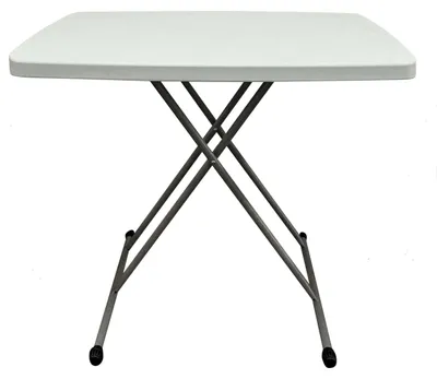 Immagine prodotto di Tavolo pieghevole da campeggio - Altezza regolabile da 49 a 73 cm