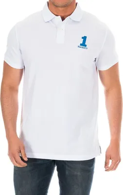 Productafbeelding van Hackett London T-shirt met korte mouwen en kraag, model HM561791, voor heren