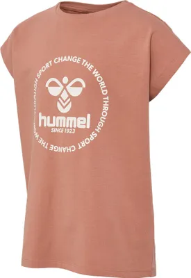 Produktbild von hummel hmlJUMPY T-Shirt Mädchen 6113 - copper brown 116