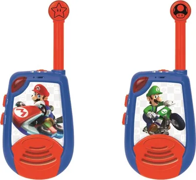 Obrázek produktu pro Vysílačky Mario Kart s dosahem 2 km s funkcí morseovky
