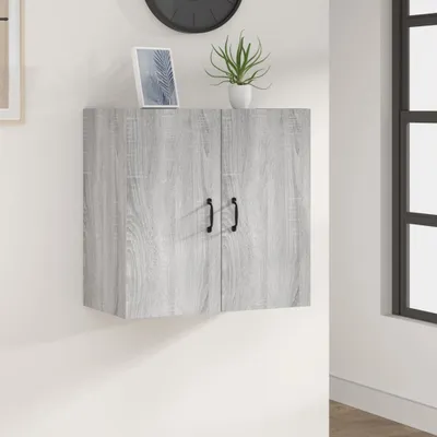 Produktbild von The Living Store Wandschrank Grau Sonoma 60x31x60 cm Holzwerkstoff