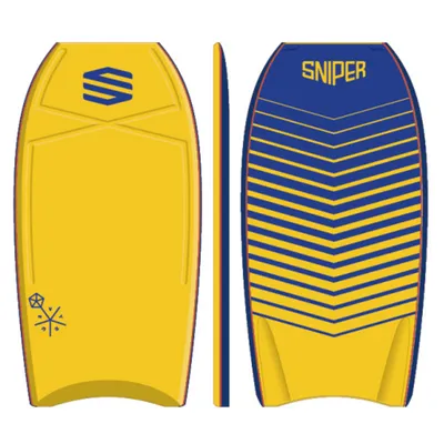 Produktbild von SNIPER Bodyboard Vyrus PE 38 Chevron Gelb