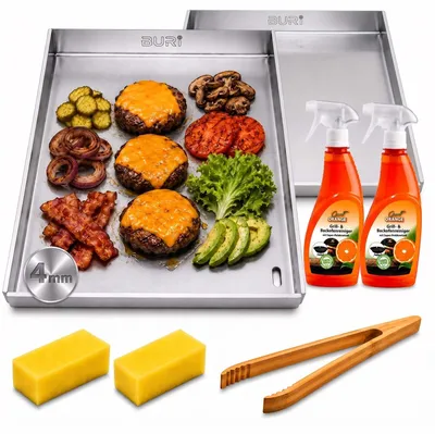 Produktbild von Plancha-Grillplatte-Set für Weber Genesis II Serie 300