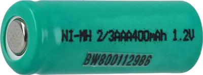 Produktbild von vhbw Akku-Rohzelle Ersatz für 2/3AAA für Akkus - 400 mAh, 1,2 V, NiMH