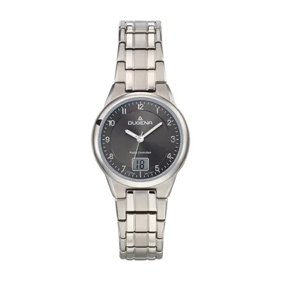 Produktbild von Dugena Damen Uhr 4460836 Funk Titan mit Datumsanzeige