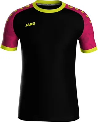 Produktbild von JAKO Kinder Trikot Iconic KA, Farbe:schwarz/pink/neongelb, Größe:116